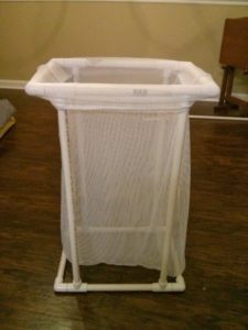 PVC Pipe Hamper