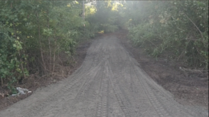 The Completed Driveway