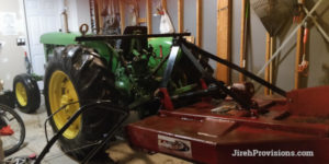 The Tractor In the Garage