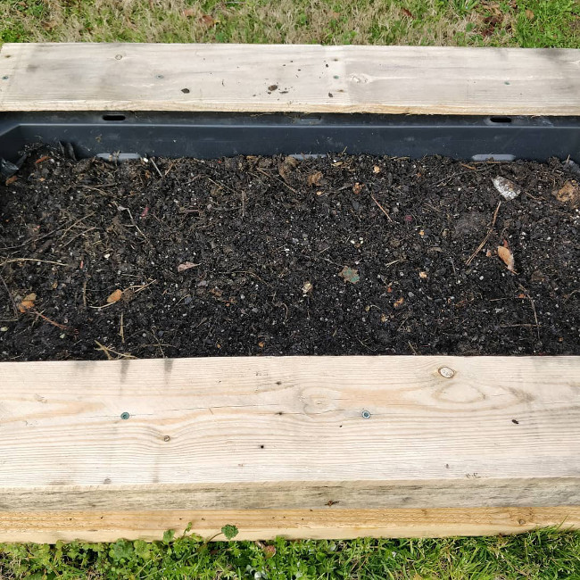 compost in bin